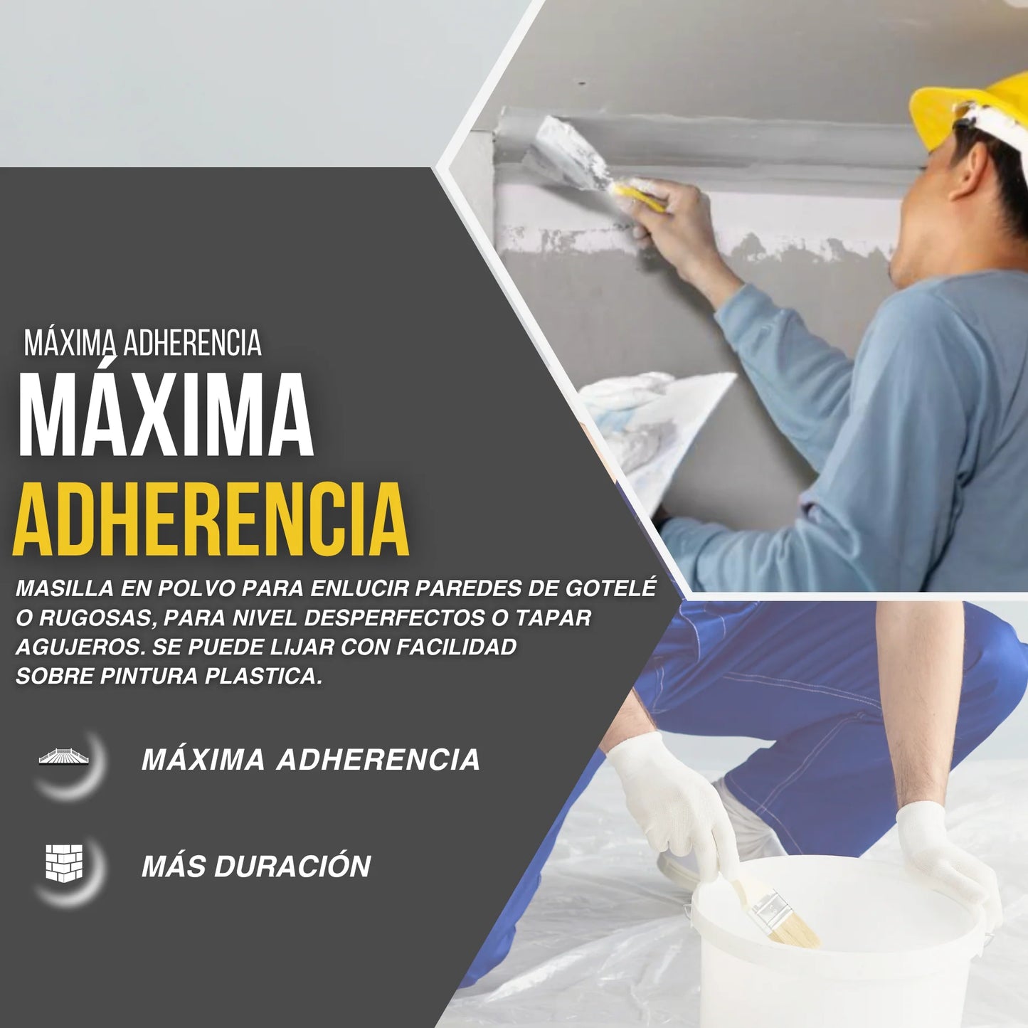 MASILLA EN POLVO ULTRA RESISTENTE | Snappyblue®