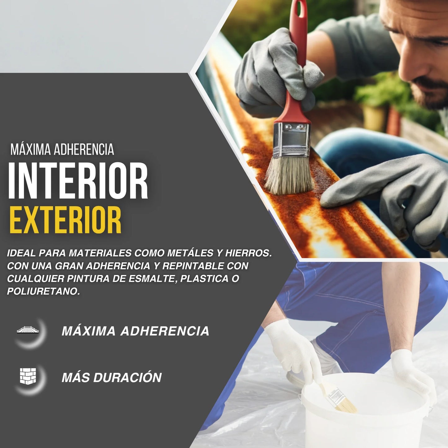 IMPRIMACIÓN SINTETICA SOBRE OXIDO Y ANTIOXIDANTE | Snappyblue®