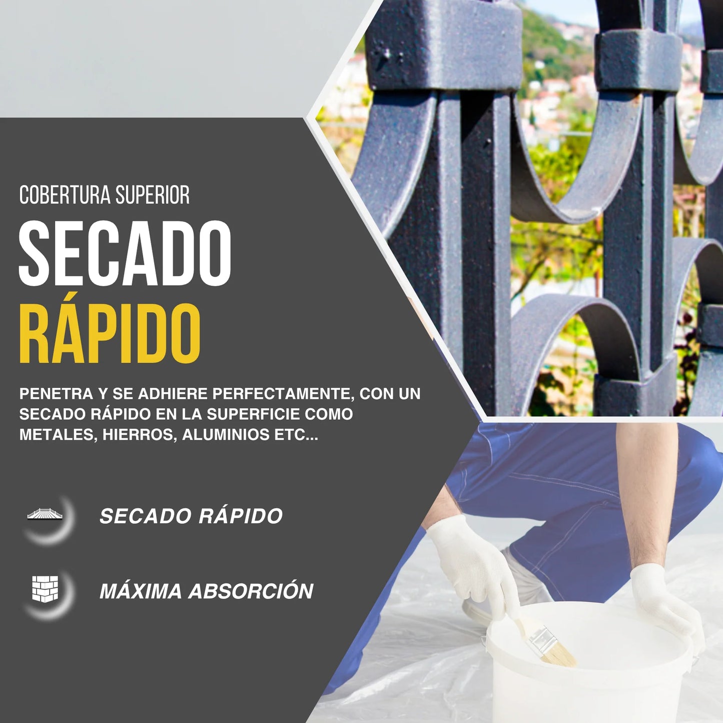 IMPRIMACIÓN CON RESINA EPOXI BLANCA MULTISUPERFICIES | Snappyblue®