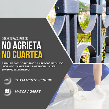 ESMALTE EFECTO FORJA EFECTO GRANULADO | Snappyblue®