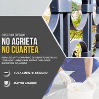 Imprimación-Esmalte Aluminio Antioxidante 2 en 1