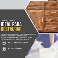 Laca Nitro Satinada para Muebles y Puertas Lacadas Profesional