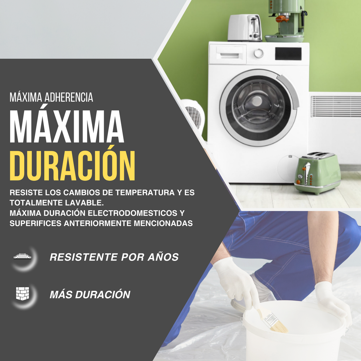 Esmalte al Agua Aspecto Cerámico Bicomponente para Encimeras y Baños