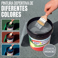 Pintura Deportiva Gris Galaxy — Pistas Tenis, Pádel y Frontón