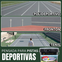Pintura Deportiva Gris Galaxy — Pistas Tenis, Pádel y Frontón