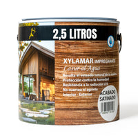 SATINADO - Lasur al Agua Xylamar de Acabado para Madera Exterior