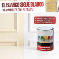 Blanco - Esmalte al Agua Ecológico Antioxidante Multisuperficie
