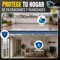 Impermeabilizante Poliuretano al Agua Gris para Interior, Fachadas y Cubiertas
