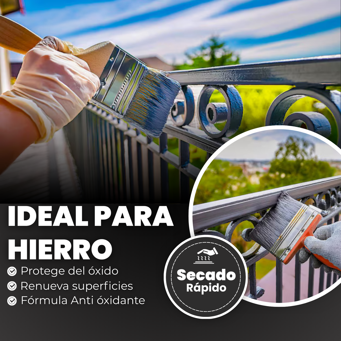 Pintura Esmalte al Agua Ecológica Multi superficie | Anti Oxidante