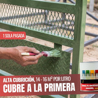Verde Claro - Esmalte al Agua Ecológico Antioxidante Multisuperficie