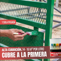 Verde Primavera - Esmalte al Agua Ecológico Antioxidante Multisuperficie