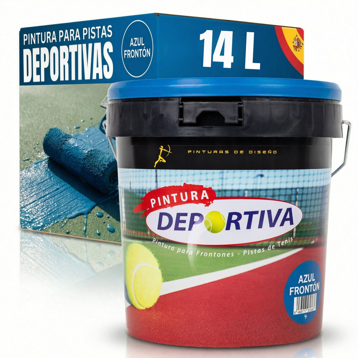 PINTURA DEPORTIVA PAVIMENTOS | Snappyblue®