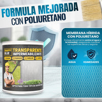 Impermeabilizante Membrana Híbrida Poliuretano | Snappyblue®