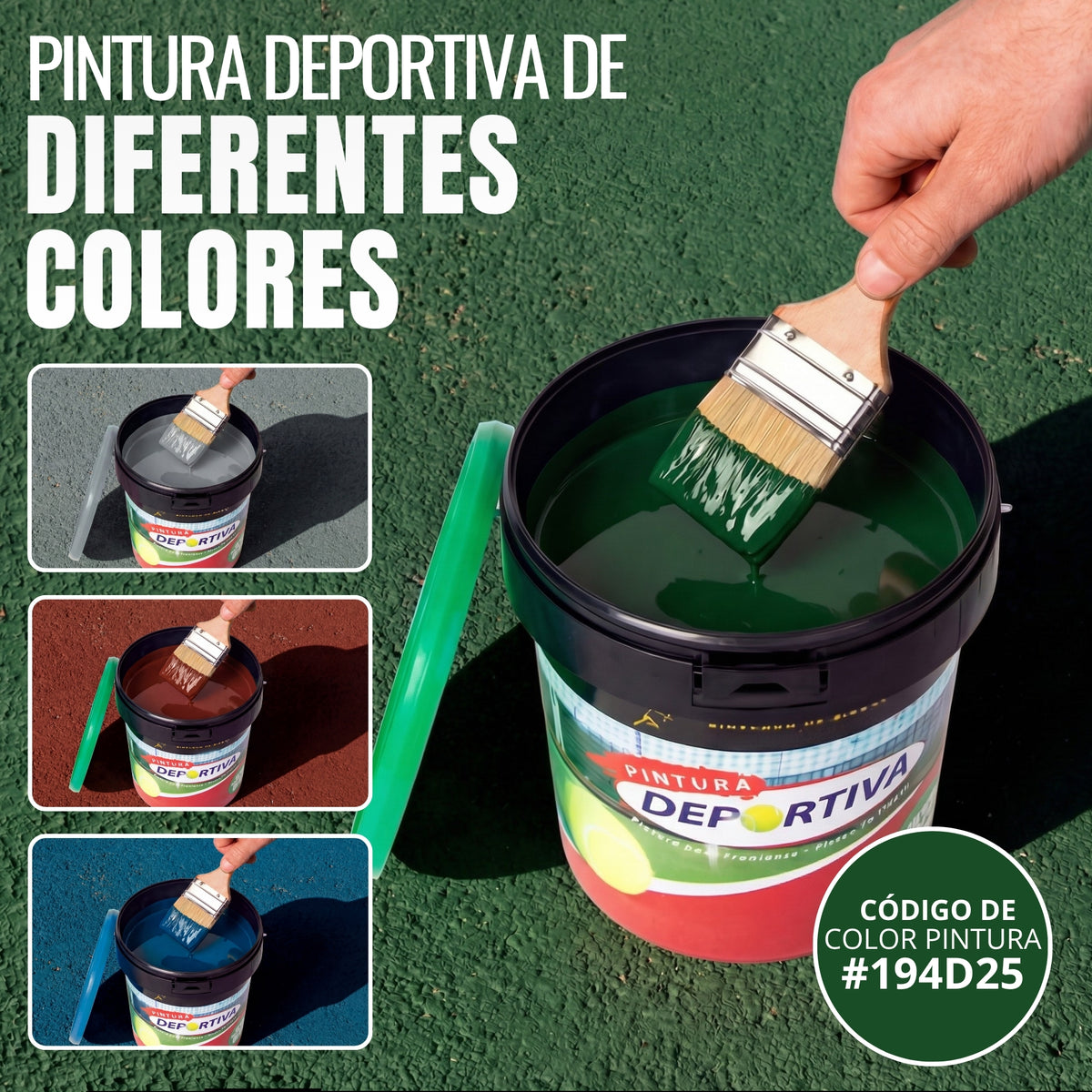 PINTURA DEPORTIVA PAVIMENTOS | Snappyblue®