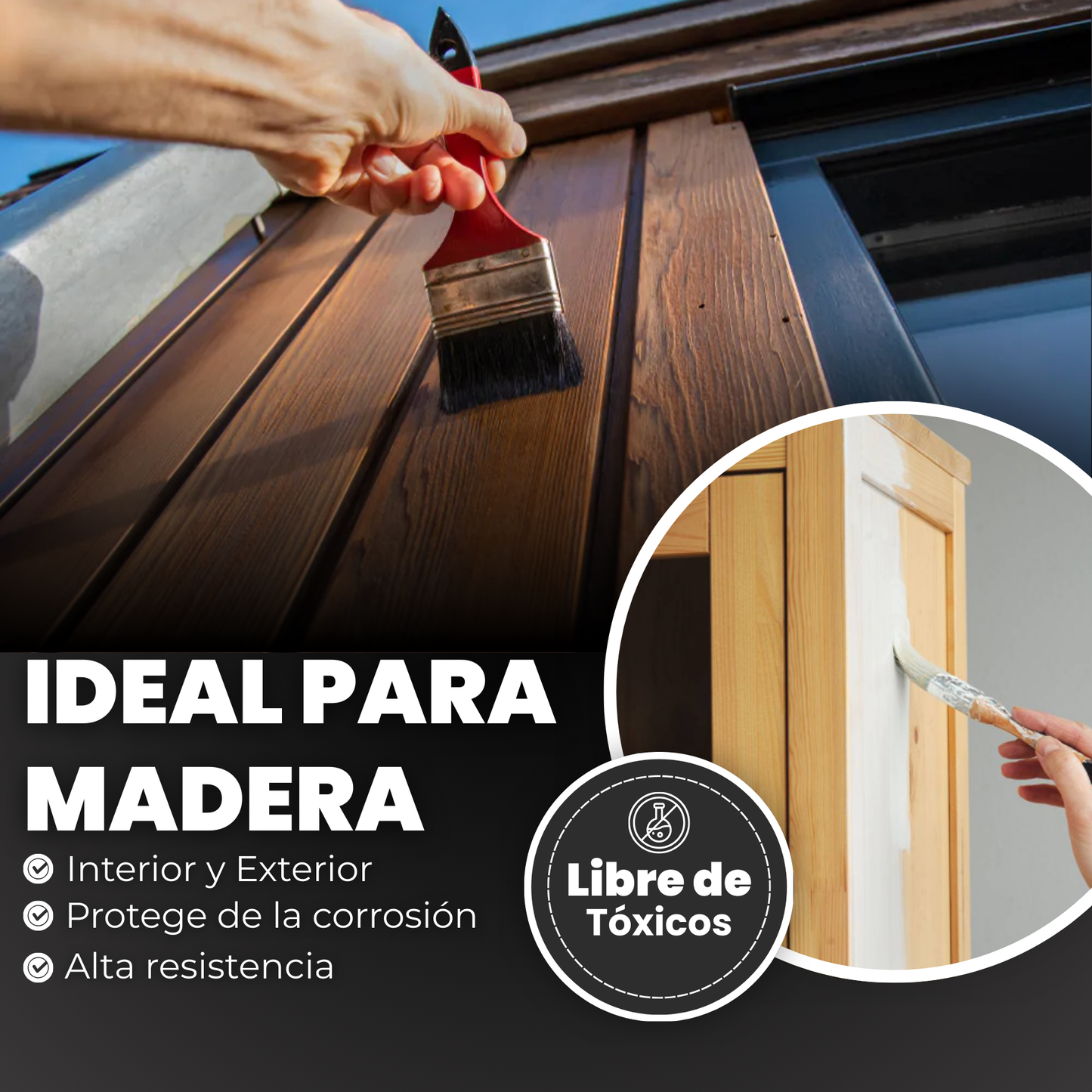 Pintura Esmalte al Agua Ecológica Multi superficie | Anti Oxidante