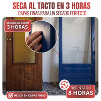 Azul Cobalto - Esmalte al Agua Ecológico Antioxidante Multisuperficie