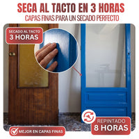 Azul Luminoso - Esmalte al Agua Ecológico Antioxidante Multisuperficie