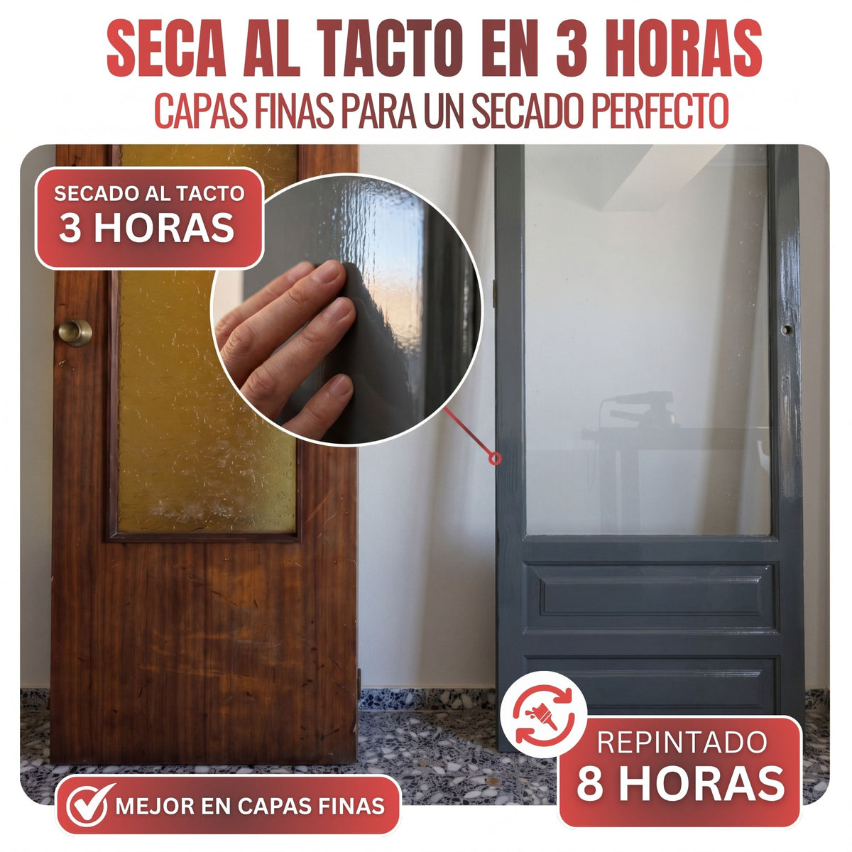 Gris Medio - Esmalte al Agua Ecológico Antioxidante Multisuperficie