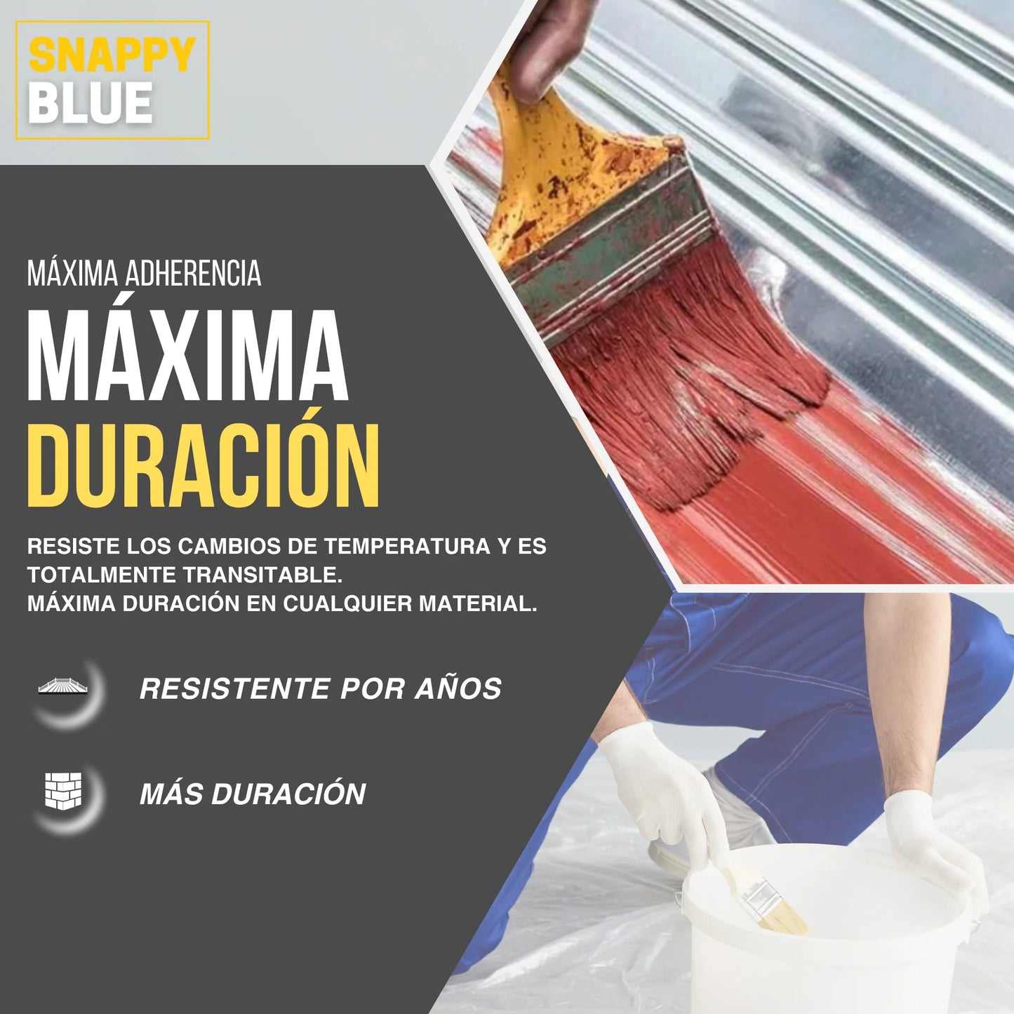 HIDROESMALTE AL AGUA BRILLO  | Snappyblue®