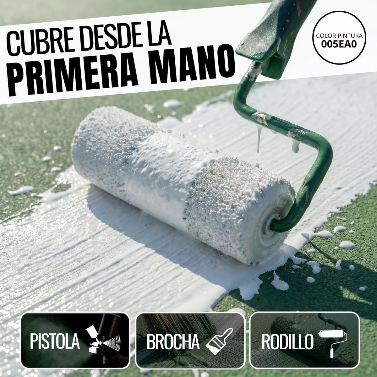Pintura Deportiva Blanco — Pistas Tenis, Pádel y Frontón