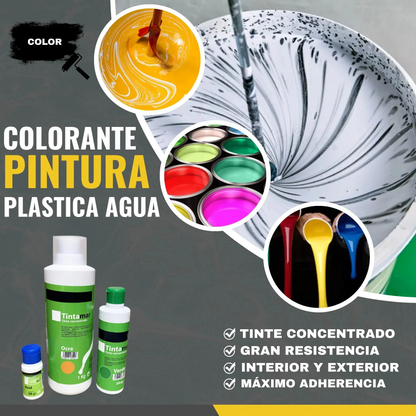 COLORANTE PINTURA AL AGUA | Snappyblue®