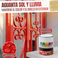 Bermellón - Esmalte al Agua Ecológico Antioxidante Multisuperficie