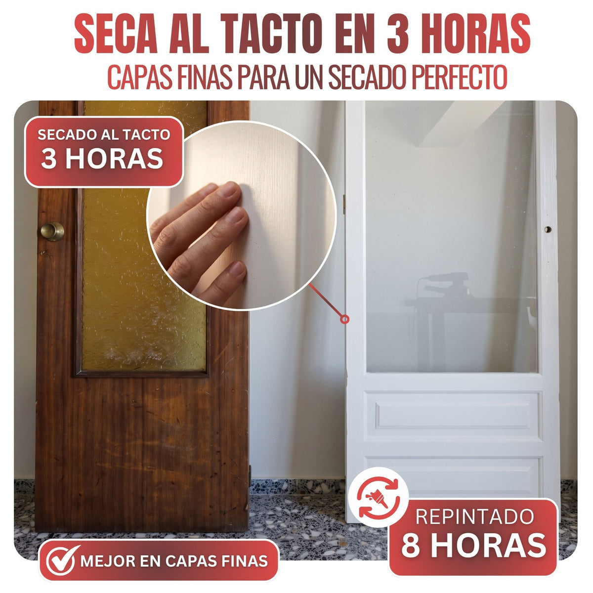 Blanco - Esmalte al Agua Ecológico Antioxidante Multisuperficie