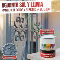 Gris Azulado - Esmalte al Agua Ecológico Antioxidante Multisuperficie