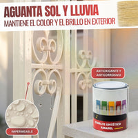 Marfil - Esmalte al Agua Ecológico Antioxidante Multisuperficie