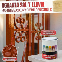 Rojo Inglés - Esmalte al Agua Ecológico Antioxidante Multisuperficie