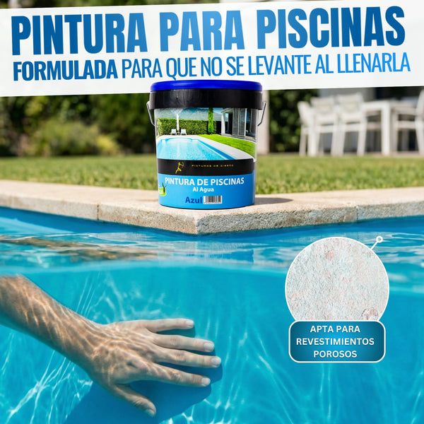 Pintura para Piscinas y Bordes | Protección y Renovación de Piscinas Anti Algas | Snappyblue®