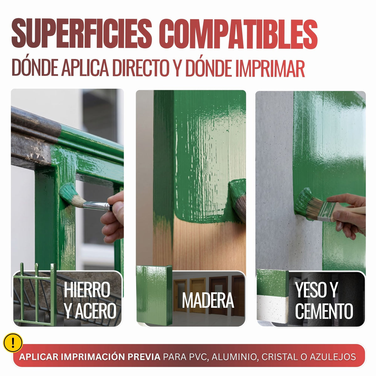 Verde Primavera - Esmalte al Agua Ecológico Antioxidante Multisuperficie