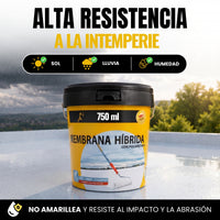 (Transparente) Impermeabilizante Membrana Híbrida Poliuretano