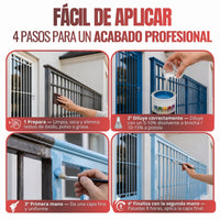 Azul Ancla - Esmalte al Agua Ecológico Antioxidante Multisuperficie