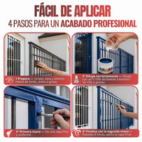 Azul Cobalto - Esmalte al Agua Ecológico Antioxidante Multisuperficie