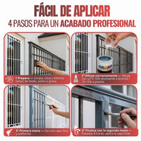 Gris Azulado - Esmalte al Agua Ecológico Antioxidante Multisuperficie