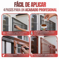 Rojo Inglés - Esmalte al Agua Ecológico Antioxidante Multisuperficie