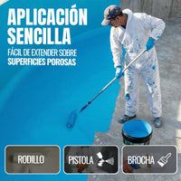 Pintura para Piscinas y Bordes Antialgas