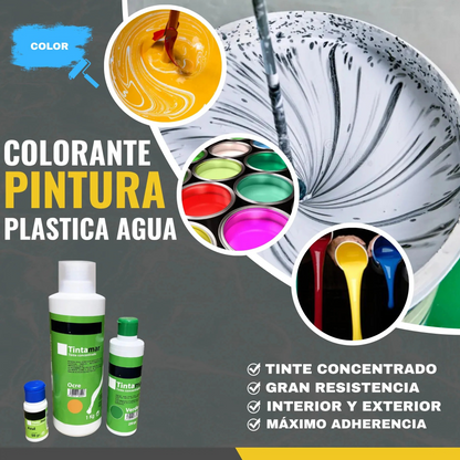COLORANTE PINTURA AL AGUA | Snappyblue®