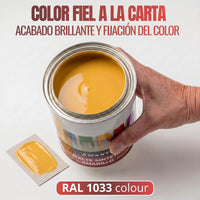 Amarillo Medio - Esmalte al Agua Ecológico Antioxidante Multisuperficie