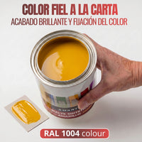 Amarillo Real - Esmalte al Agua Ecológico Antioxidante Multisuperficie