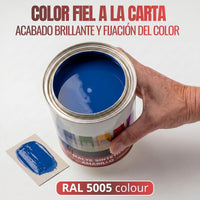 Azul Luminoso - Esmalte al Agua Ecológico Antioxidante Multisuperficie