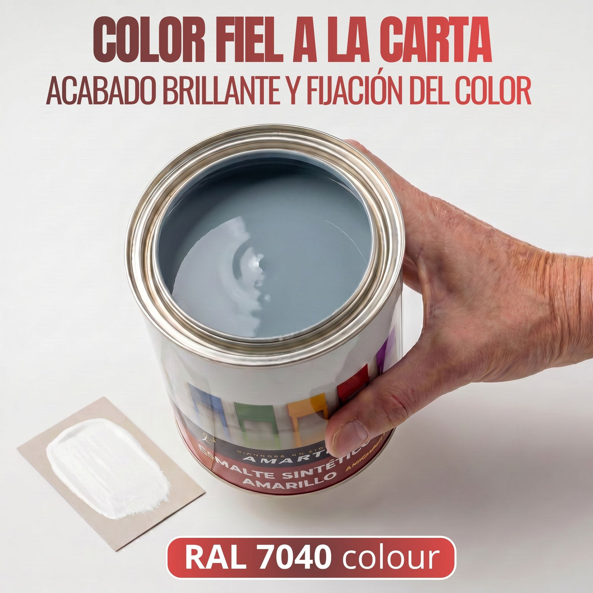 Gris Perla - Esmalte al Agua Ecológico Antioxidante Multisuperficie