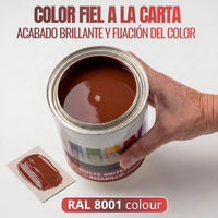 Rojo Inglés - Esmalte al Agua Ecológico Antioxidante Multisuperficie