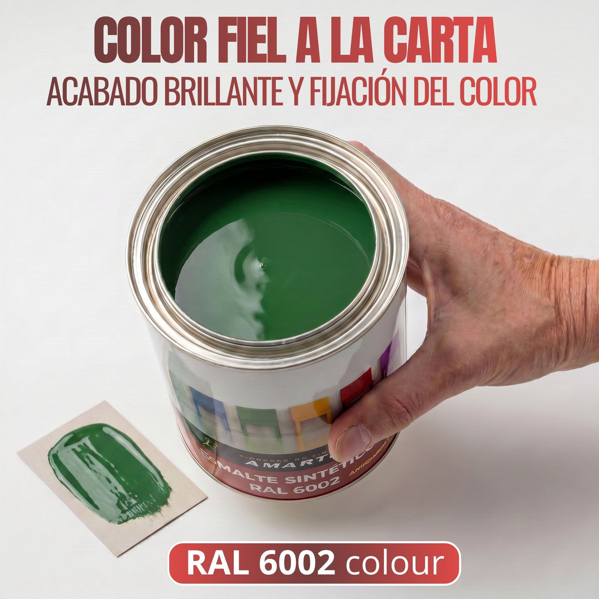 Verde Hierba - Esmalte al Agua Ecológico Antioxidante Multisuperficie