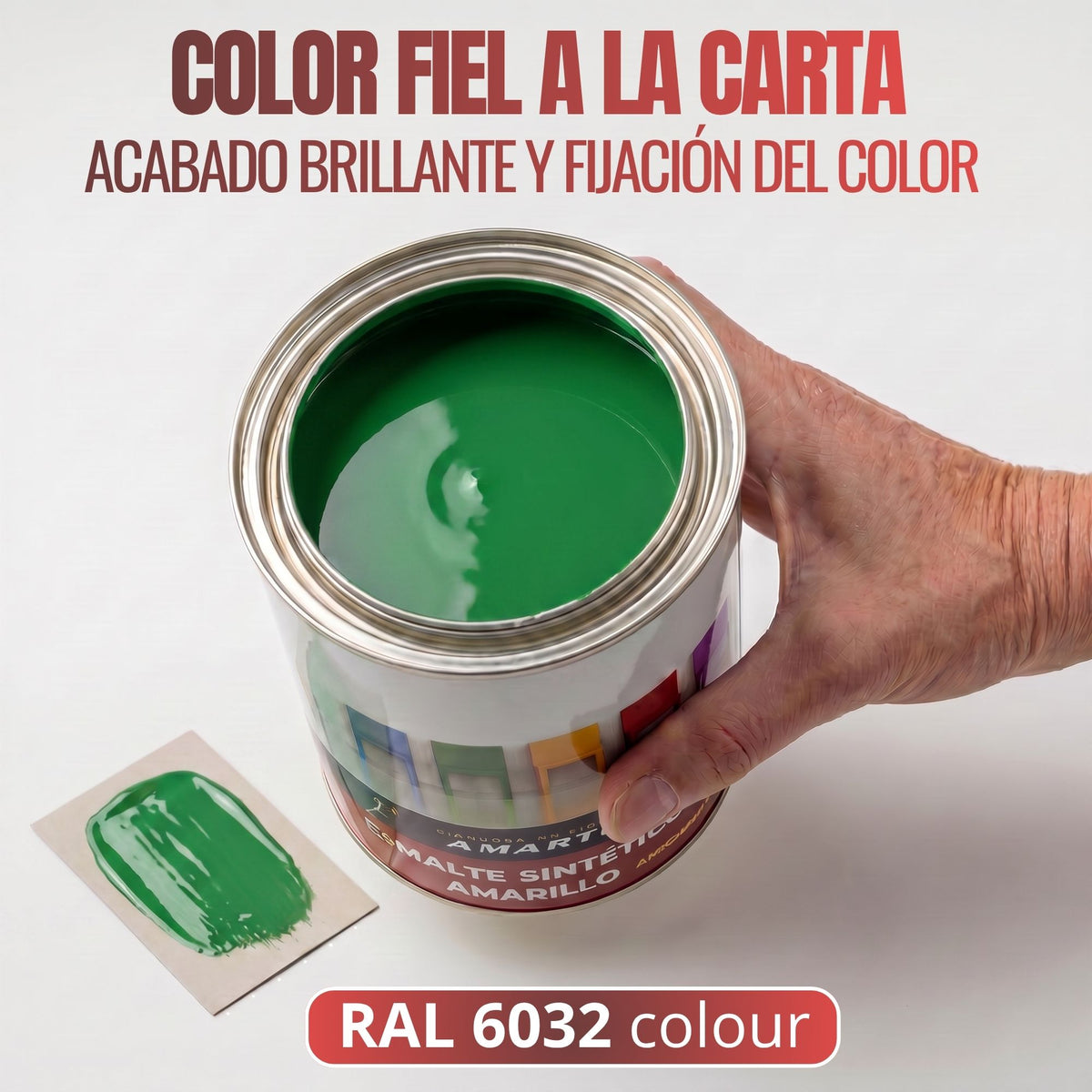 Verde Primavera - Esmalte al Agua Ecológico Antioxidante Multisuperficie