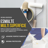 Hidroesmalte al Agua Base Brillo Tintométrica para Rejas y Muebles