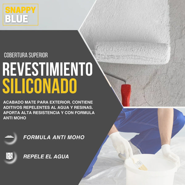 REVESTIMIENTO ANTIMOHO LISO MULTISUPERFICIE | Snappyblue®