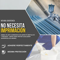 Imprimación-Esmalte Aluminio Antioxidante 2 en 1