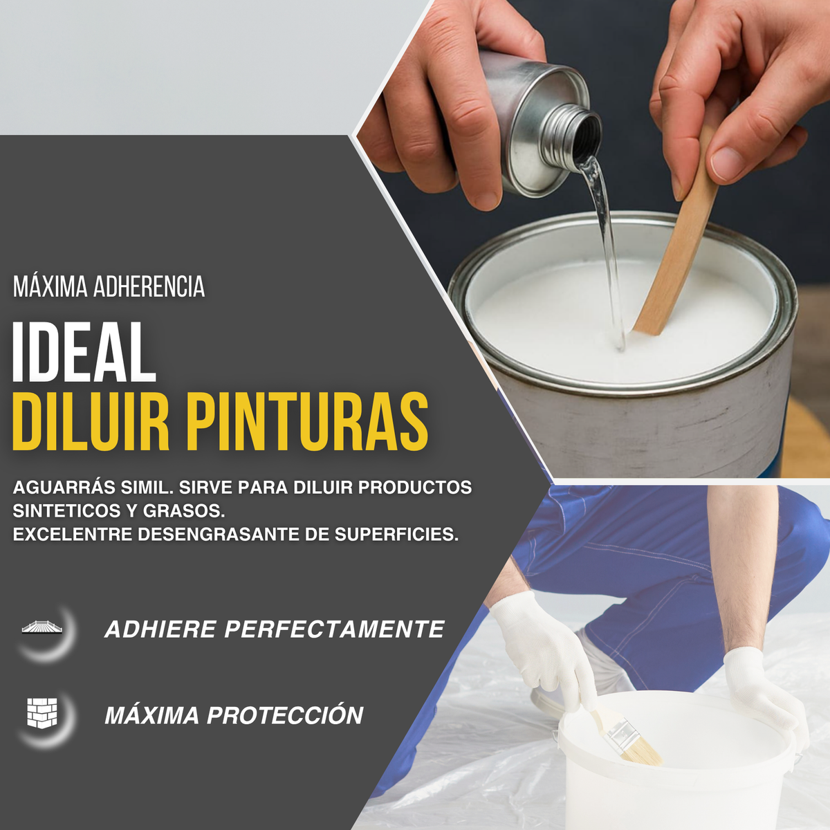 Aguarrás Puro Esencia de Trementina Natural para Arte